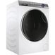 Пральна машина Haier фронтальна, 12кг, 1400, A+++, 60см, дисплей, пара, інвертор, люк чорний, прямий привід, білий HW120G-B14979U1S фото 2