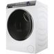 Пральна машина Haier фронтальна, 12кг, 1400, A+++, 60см, дисплей, пара, інвертор, люк чорний, прямий привід, білий HW120G-B14979U1S фото 3