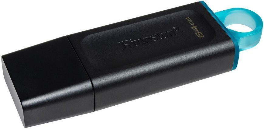 Флеш-накопичувач USB3.2 64GB Kingston DataTraveler Exodia Black/Teal (DTX/64GB) DTX/64GB фото