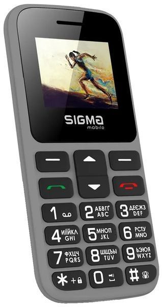 Мобільний телефон Sigma mobile Comfort 50 Hit 2020 Dual Sim Grey (4827798120927) 4827798120927 фото