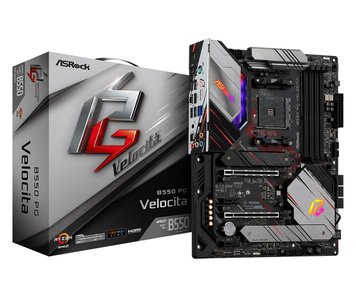 Материнська плата ASRock B550 PG Velocita Socket AM4 B550 PG Velocita фото