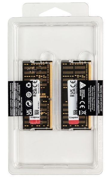 Модуль пам`ятi SO-DIMM 2x32GB/3200 DDR4 Kingston Fury Impact (KF432S20IBK2/64) KF432S20IBK2/64 фото