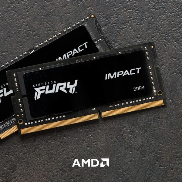 Модуль пам`ятi SO-DIMM 2x32GB/3200 DDR4 Kingston Fury Impact (KF432S20IBK2/64) KF432S20IBK2/64 фото