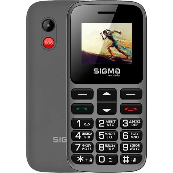 Мобільний телефон Sigma mobile Comfort 50 Hit 2020 Dual Sim Grey (4827798120927) 4827798120927 фото