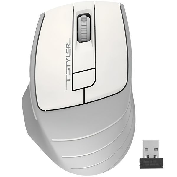 Миша бездротова A4Tech FG30 Grey/White FG30 (White) фото