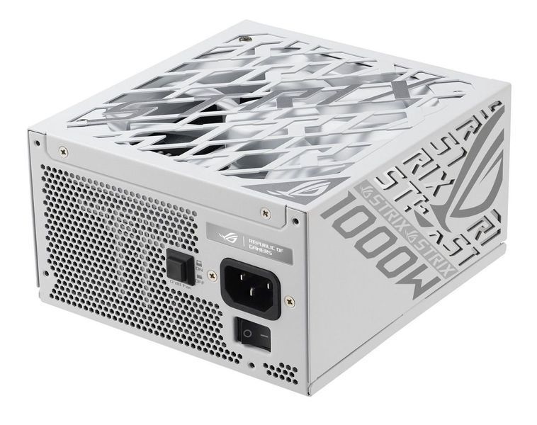 Блок живлення Asus ROG Strix 1000P Gaming White (90YE00W9-B0NA00) 90YE00W9-B0NA00 фото