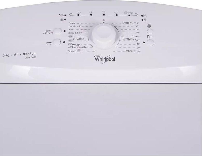 Вертикальна пральна машина Whirlpool AWE5080 6293320 фото