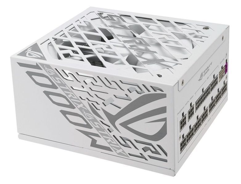 Блок живлення Asus ROG Strix 1000P Gaming White (90YE00W9-B0NA00) 90YE00W9-B0NA00 фото