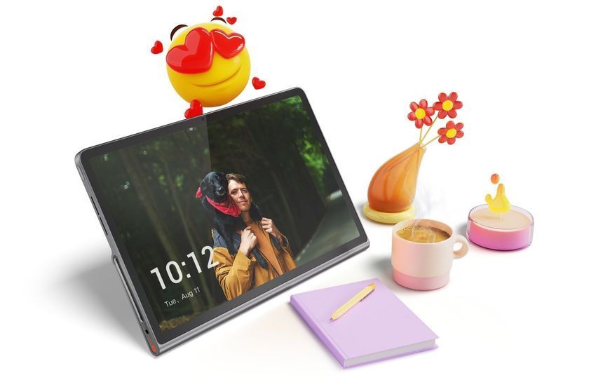 Планшет Lenovo Tab Plus TB351FU 8/256GB Luna Grey (ZADX0043UA) ZADX0043UA фото